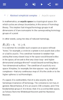 Algebraic topology android App screenshot 7